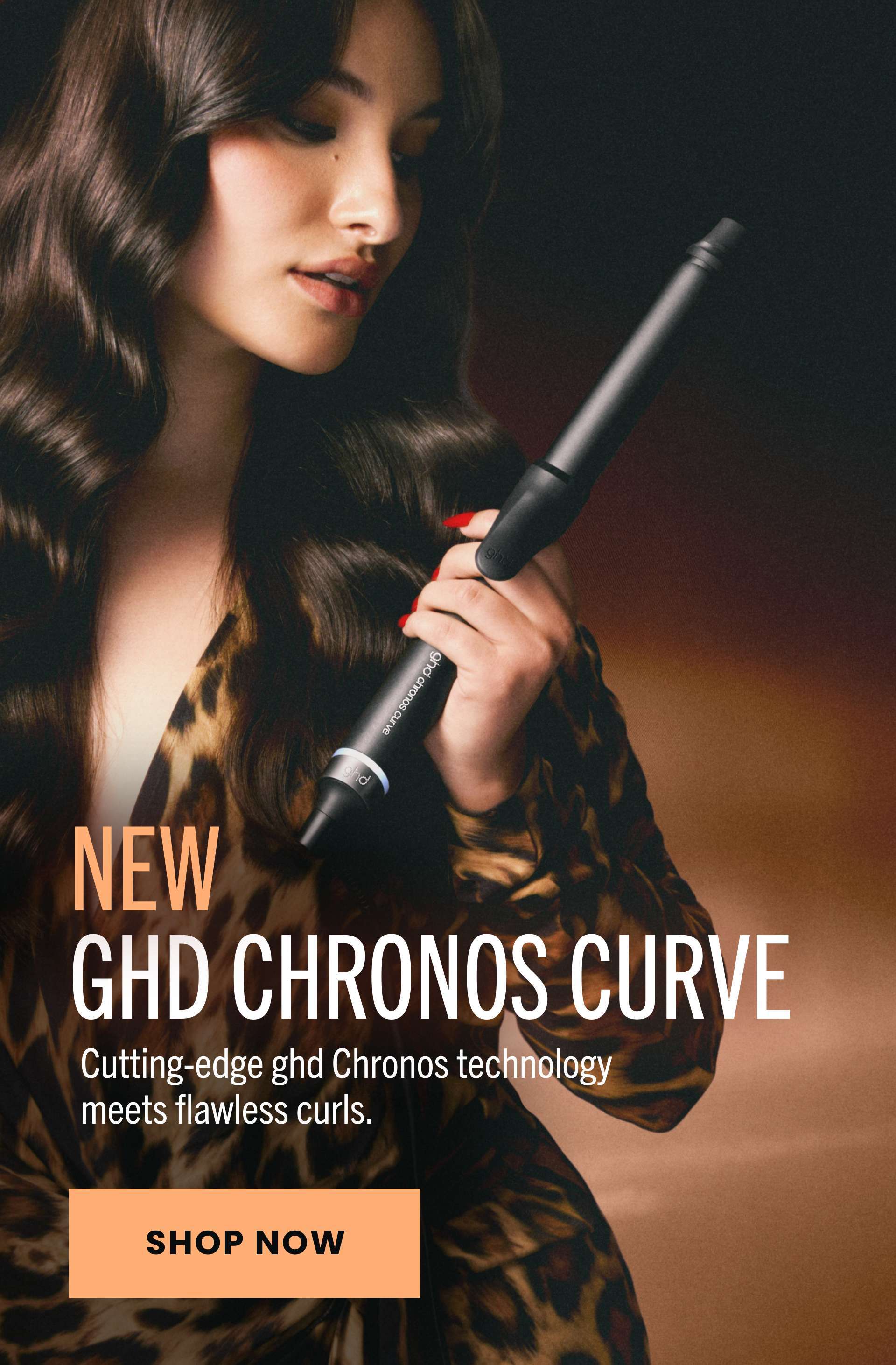 new ghd hair curler: chronos curve
