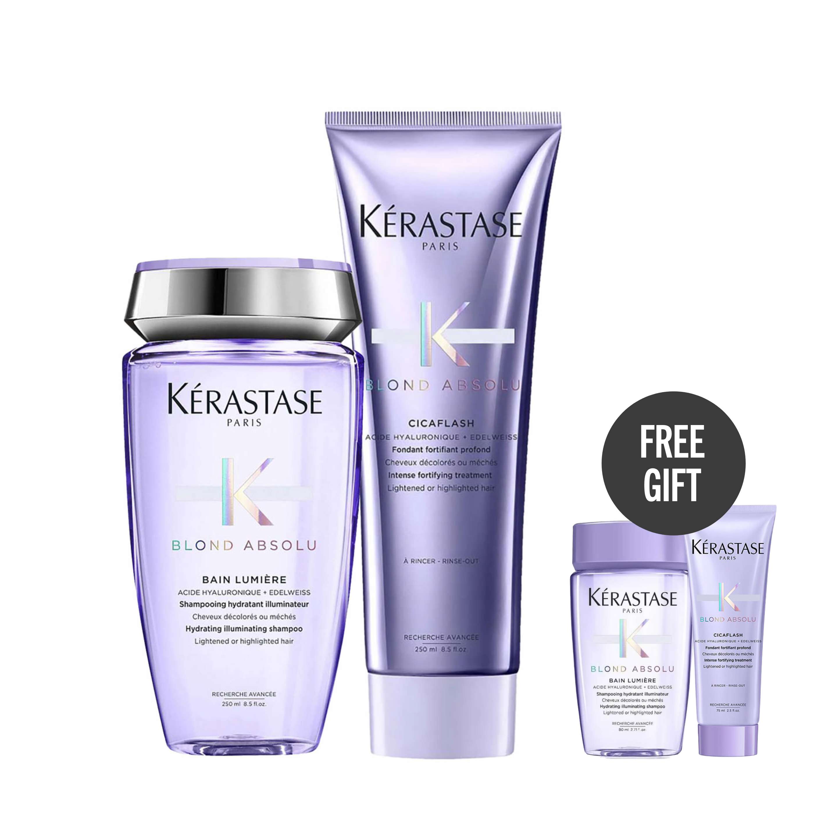 Kérastase Blond Absolu Lumiere Bain & Cicaflash Fondant Duo