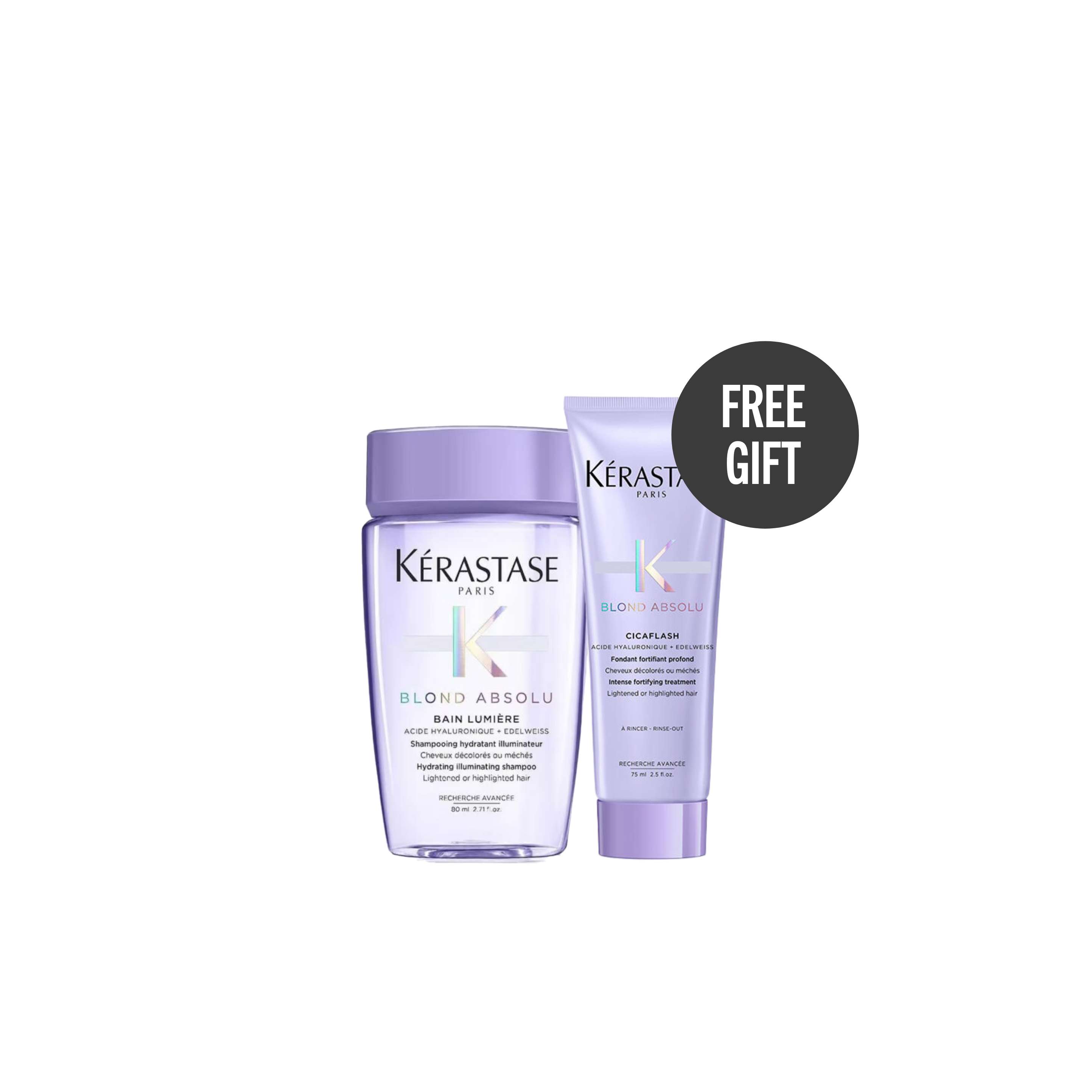 Kérastase Blond Absolu Lumiere Bain & Cicaflash Fondant Duo