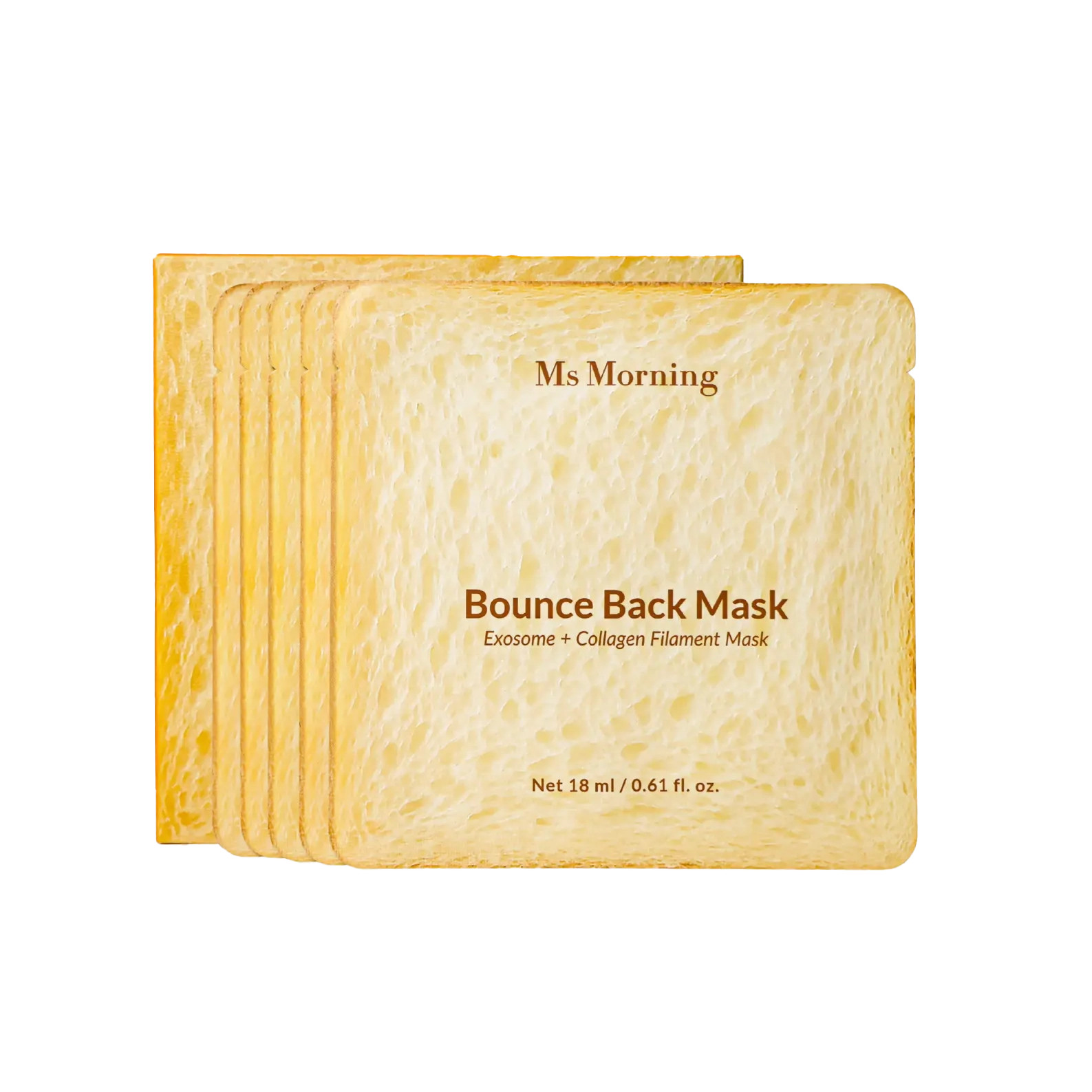 Ms Morning Ms Morning Bounce Back Sheet Mask (5 masks) - BeautyWorks