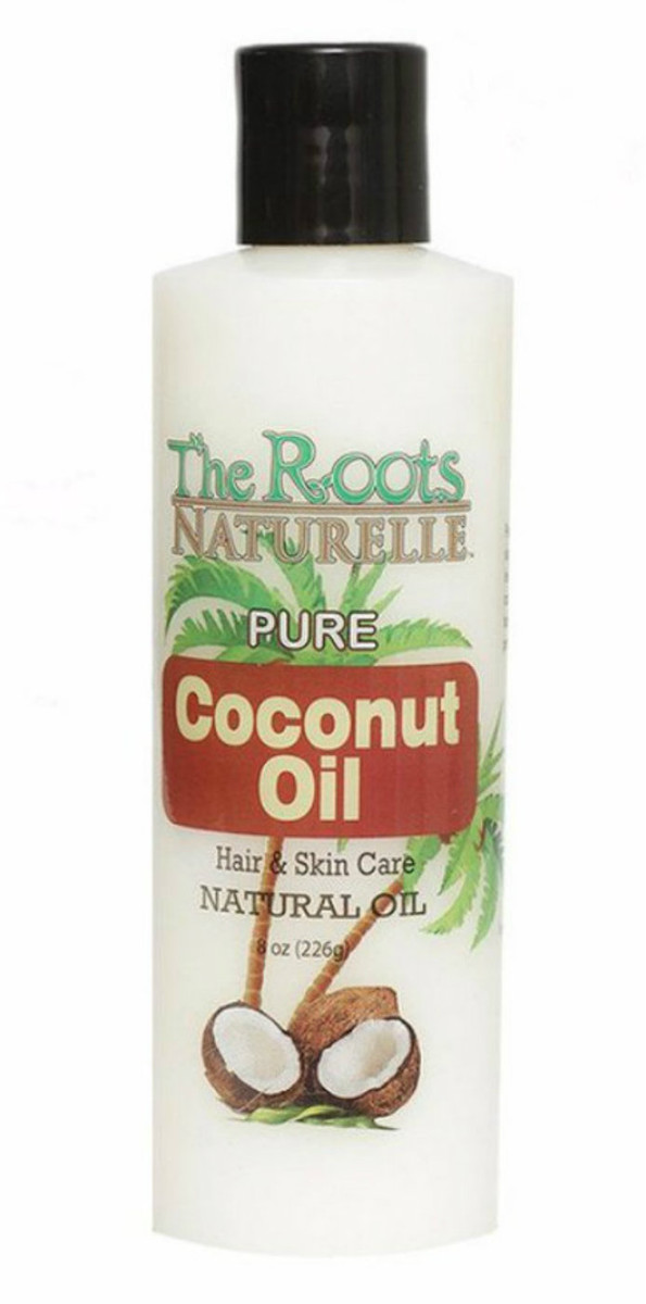 The Roots "Pure Coconut Oil Natural  Oil Hair & Skin Care"