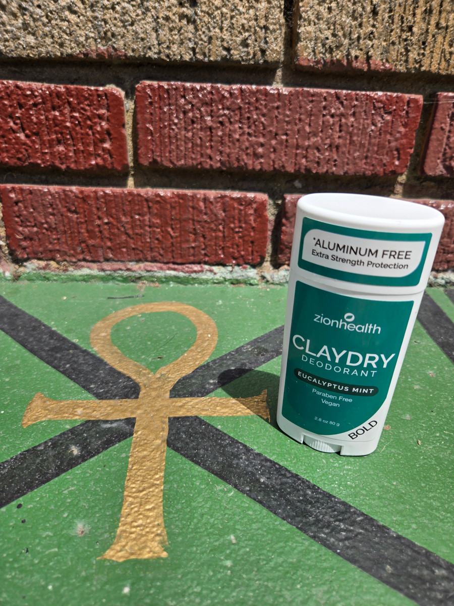 Zion Health "Clay Dry Eucalyptus Mint Natural Deodorant"