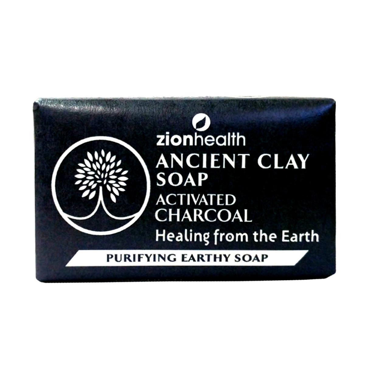 Zion Health "Activated Charcoal Ancient Clay Soap" 6 oz