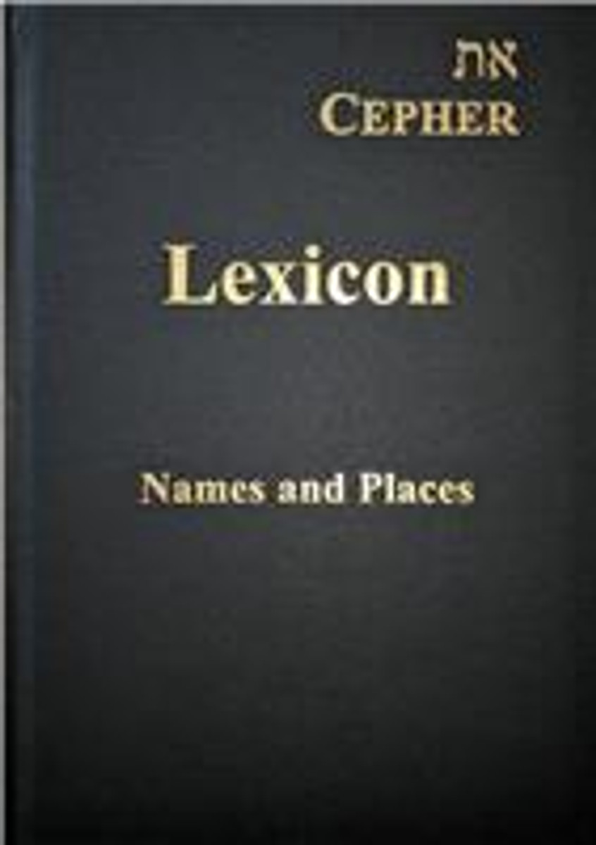 Cepher Lexicon: Names and Places 2nd Edition - Book