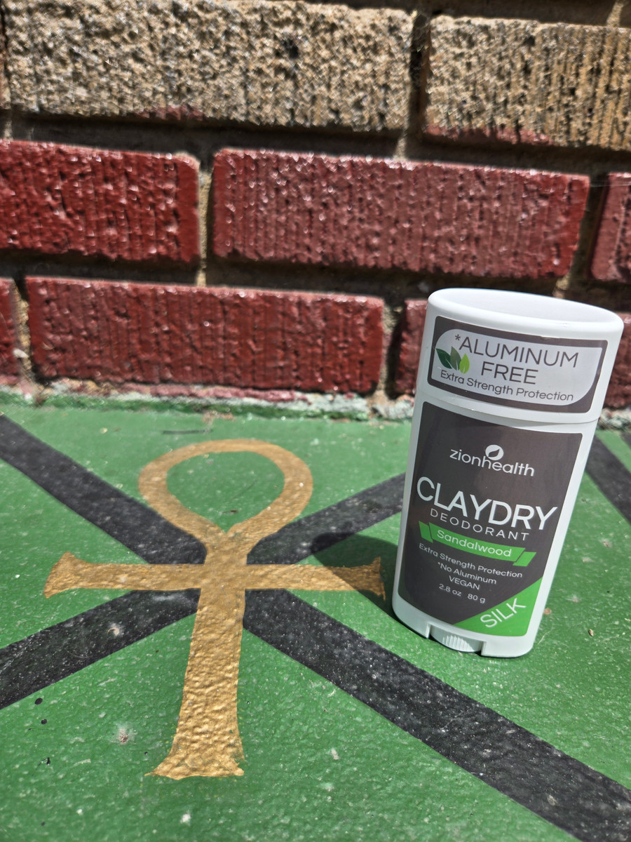 Zion Health "Clay Dry Sandalwood Deodorant"
