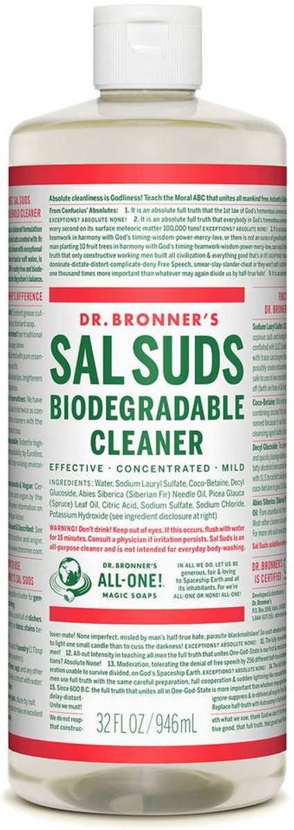 Dr. Bronner's - Sal Suds Liquid Cleaner