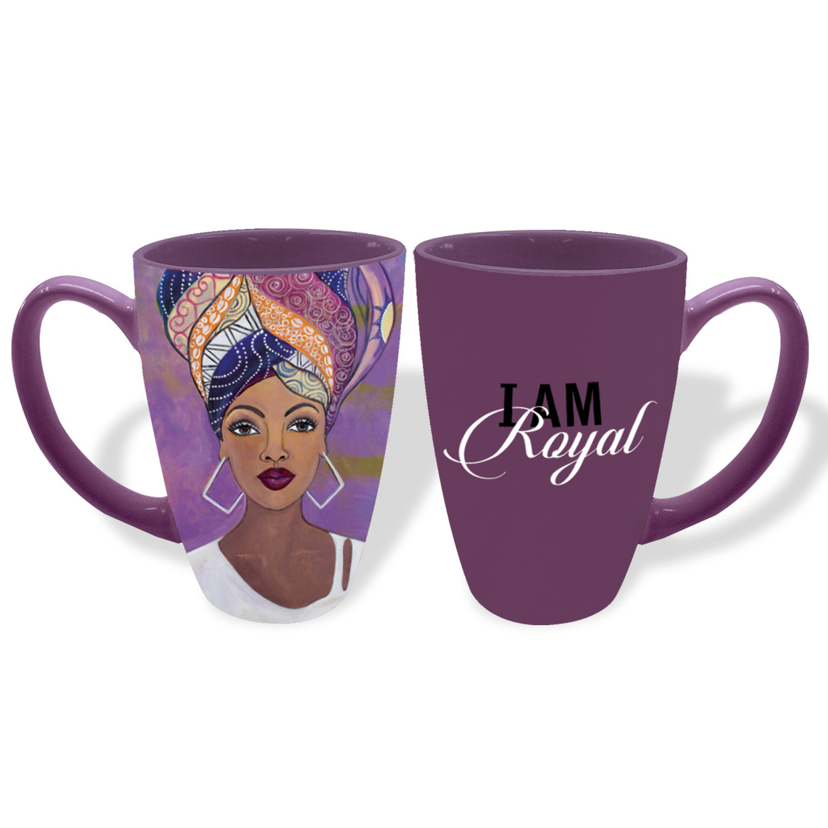 Latte Mugs- "I Am Royal" By Slyvia "G Baby" Phillips