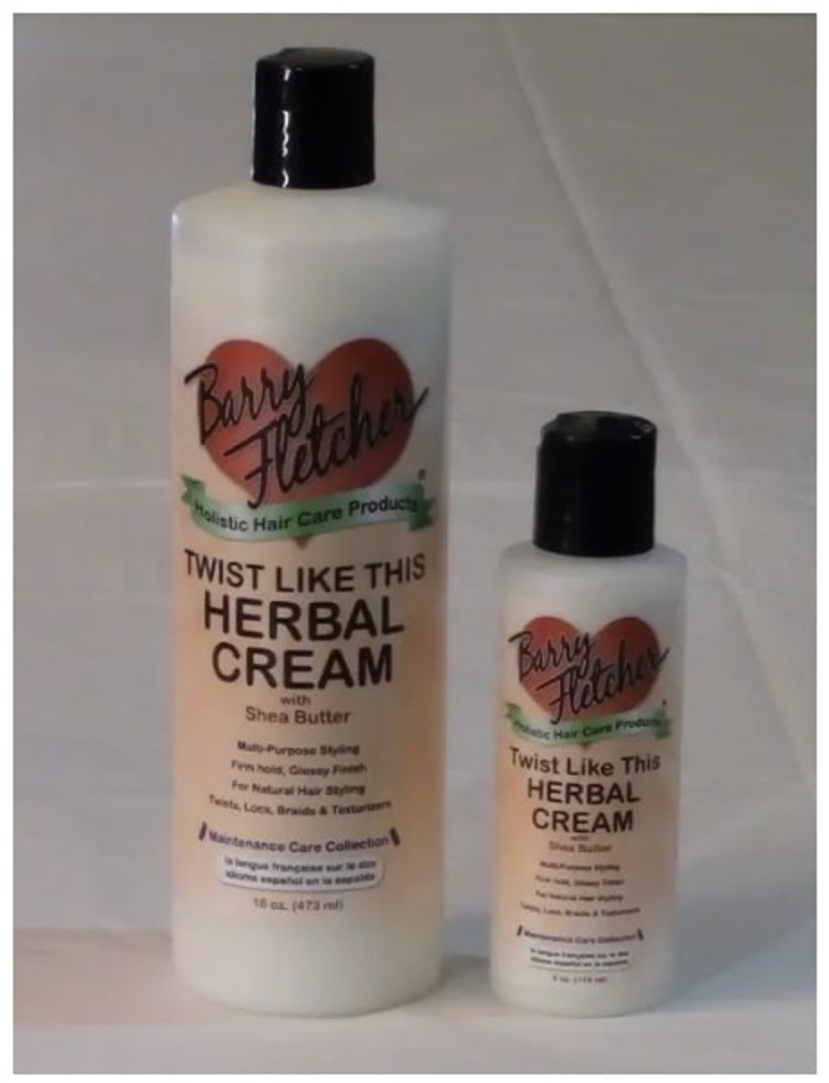 Barry Fletcher Twist Like This Herbal Cream with Shea Butter 12 oz
