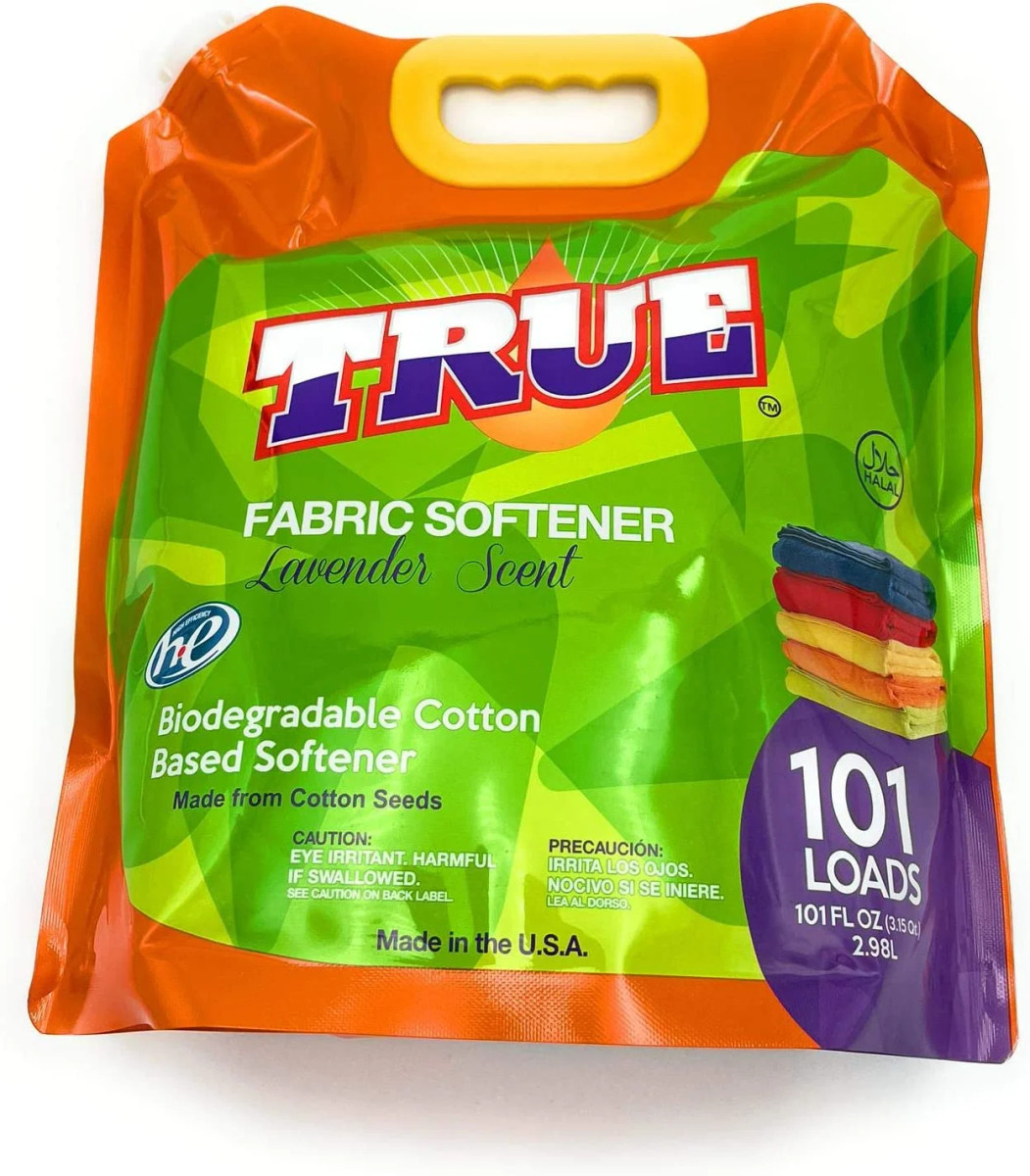 True Liquid Fabric Softener - Lavender Scent - 101 Load