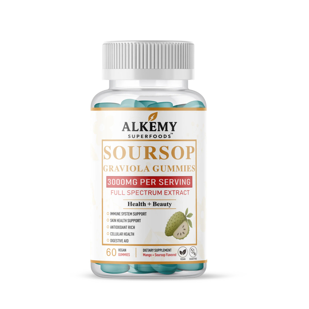 Alkemy Superfoods -  Soursop Graviola Gummies