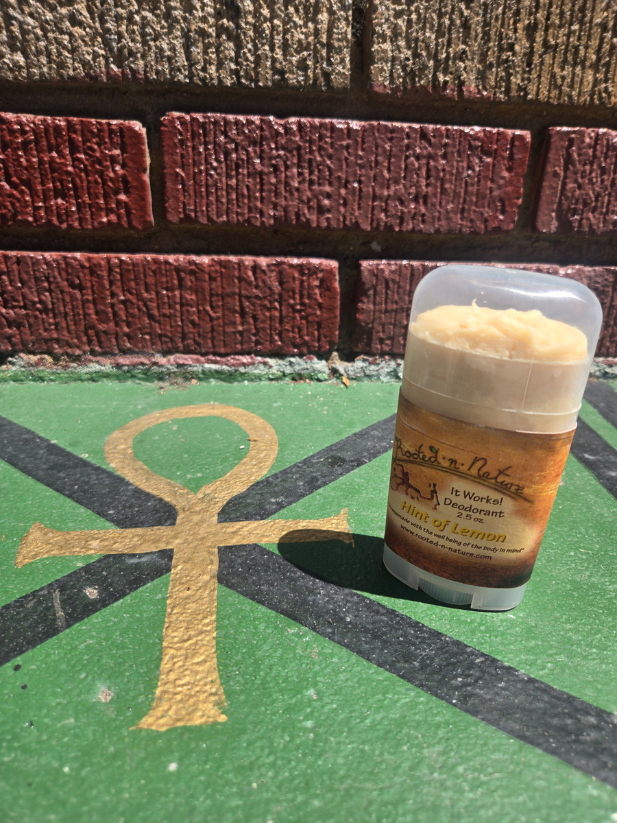 Rooted-n-Nature "It Works! Deodorant" - Hint of Lemon