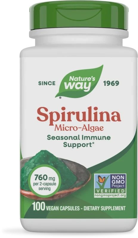 Nature's Way Spirulina Capsules