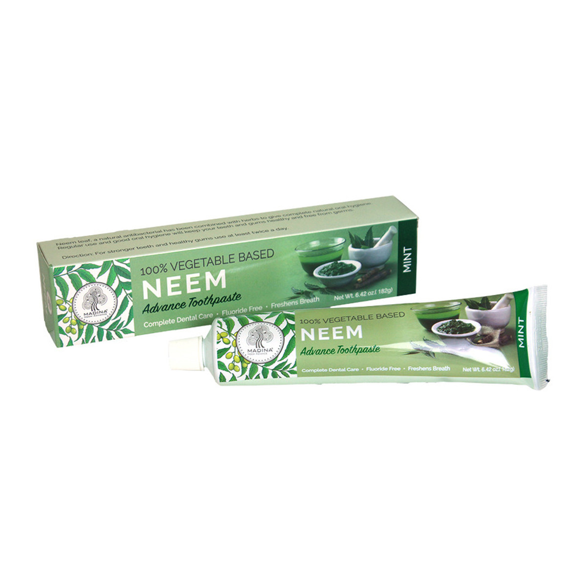 Madina "Neem Advance Toothpaste" 6.42 Oz Madina "Neem Advance Toothpaste" 6.42 Oz