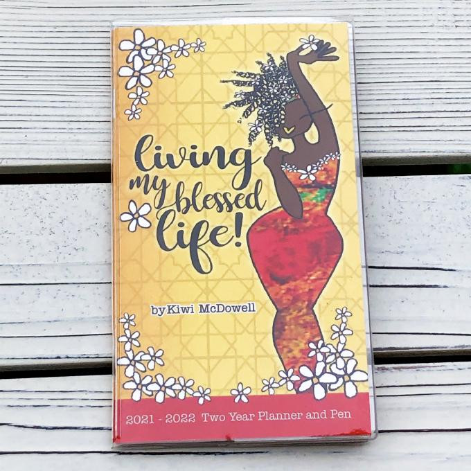 Shades Of Color Living My Blessed Life 2 Year Planner 2021 2022 Shades Of Afrika Online