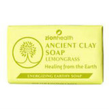 Zion Health "Lemongrass  Ancient Clay Soap" 6 oz