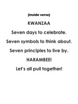 Kuumba Kollectibles "Kwanzaa Let's Celebrate" Kwanzaa Cards