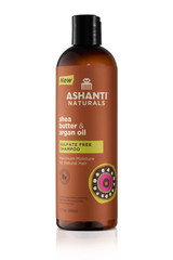 Ashanti Naturals Shea Butter & Argan Oil Sulfate Free Shampoo