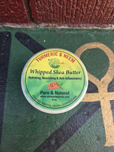 Mine Botanicals Turmeric & Neem Whipped Shea Butter with Oregano & Patchouli Oil 8 oz