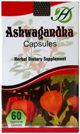 Herboganic Ashwagandha Capsules 60 Vegetarian Capsules