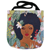 Woven Tote Bags- "I Am Life" By Sylvia "Gbaby" Cohen