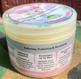 Mine Botanicals Baby Powder Whipped Shea Butter  8 OZ