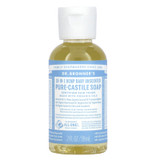Dr. Bronner's 18-in-1 Magic Soap Hemp Baby Unscented 2 oz TRAVEL SIZE 