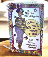 "Net Worth And Nature Trails" 2027 Weekly Inspirational PlanHER - Kiwi McDowell