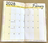 "Net Worth And Nature Trails" 2027 Weekly Inspirational PlanHER Mini - Kiwi McDowell