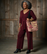 "Yes Love, You Are Blessed" Woven Tote Bag - Kiwi McDowell