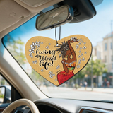 "Living My Blessed Life" Car Air Freshener - Kiwi McDowell