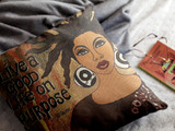 Shades Of Color - "Live a Good Life on Purpose" Pillow Cover - By Sylvia"Gbaby" Cohen