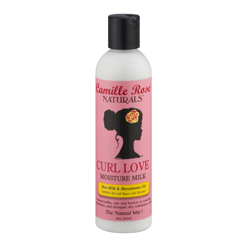 Camille Rose Curl Love Moisture Milk Rice Milk & Macadamia Oil 8 oz Camille Rose Curl Love Moisture Milk Rice Milk & Macadamia Oil 8 oz