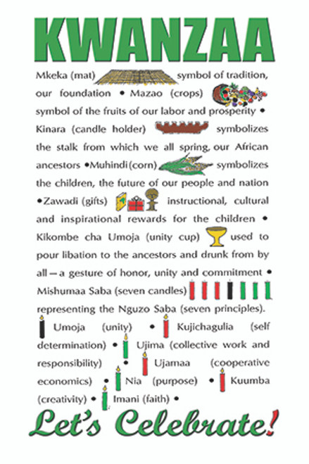Kuumba Kollectibles "Kwanzaa Let's Celebrate" Kwanzaa Cards Kuumba Kollectibles "Kwanzaa Let's Celebrate" Kwanzaa Cards