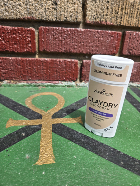 Zion Health "Clay Dry Lavender Natural Deodorant"