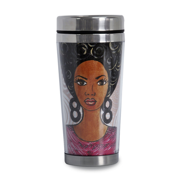 Travel Mugs-"Change Your Thoughts" By Sylvia "Gbaby" Cohen