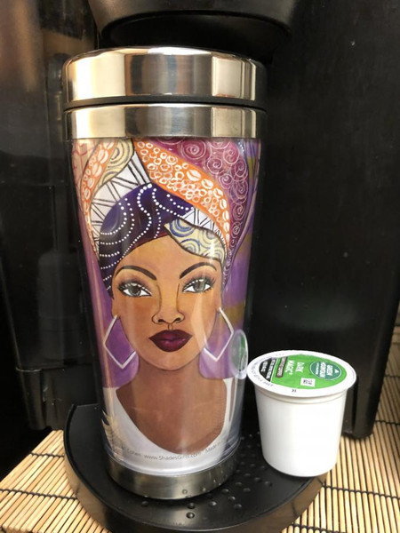 Travel Mugs - "I Am Royal" By Silvia "Gbaby" Cohen