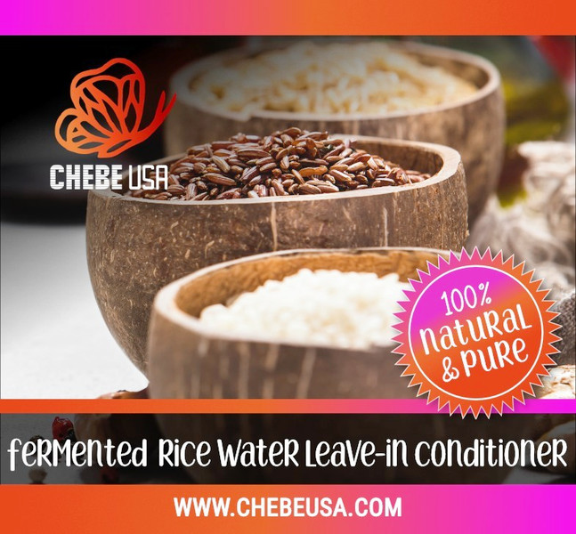 Fermented Rice Water LeaveIn Conditioner by Chebe USA Shades of