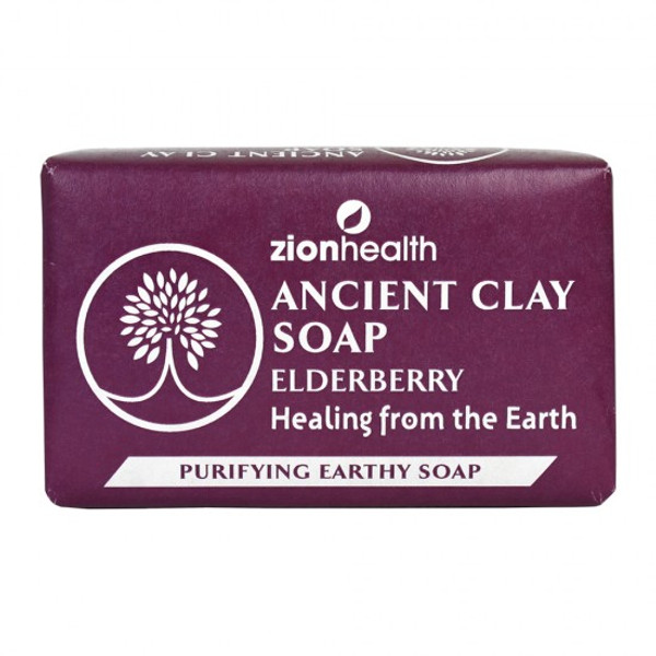 Ancient Clay Soap - Elderberry 6oz