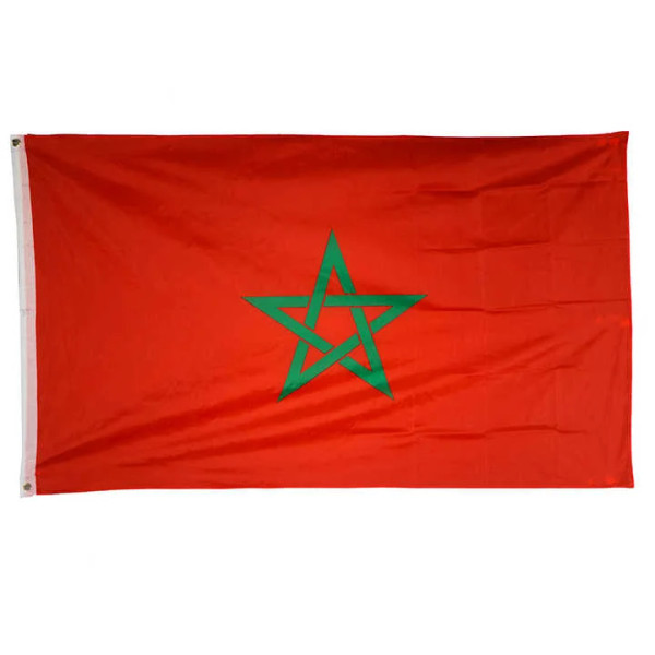 Moroccan Flag 3' x  5' 