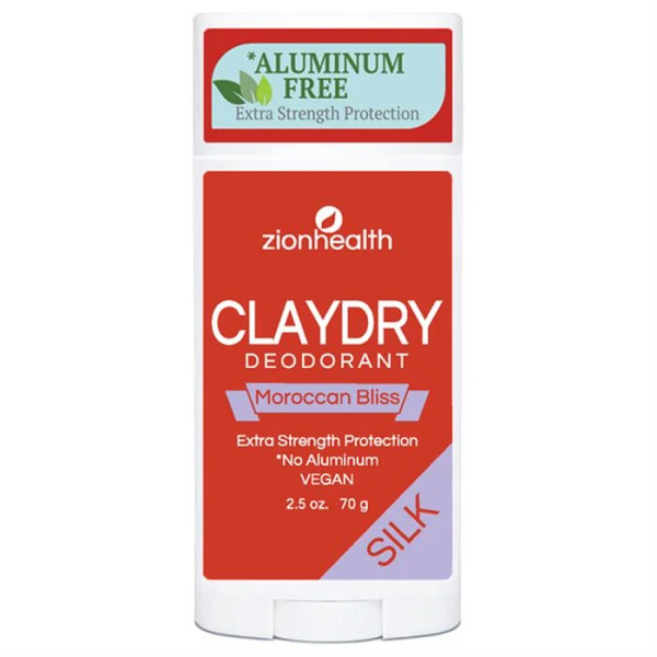Zion Health "Clay Dry Moroccan Bliss Natural Deodorant"