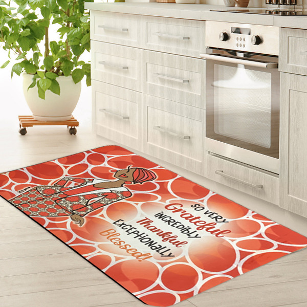 Interior Floor Mats- "So Very Grateful" By Kiwi McDowell