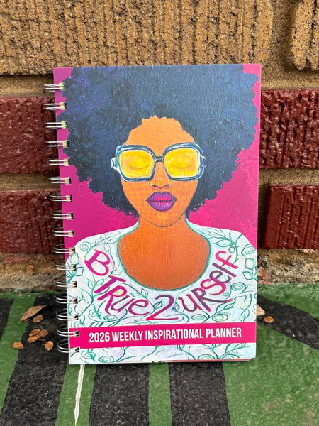 Shades of Color "Be True To Yourself 2026" Weekly Planner 