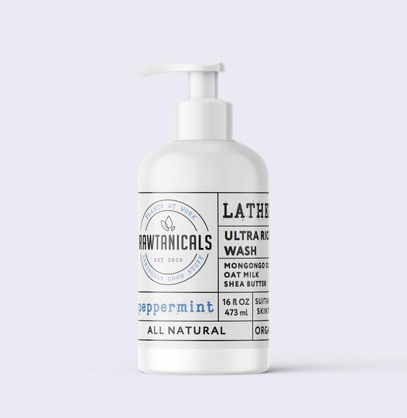 Rawtanicals - Lather Me Ultra Rich Body Wash - Peppermint