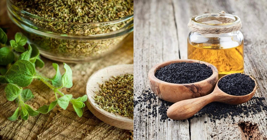 Oil Of Oregano with Black Seed Oil 2oz