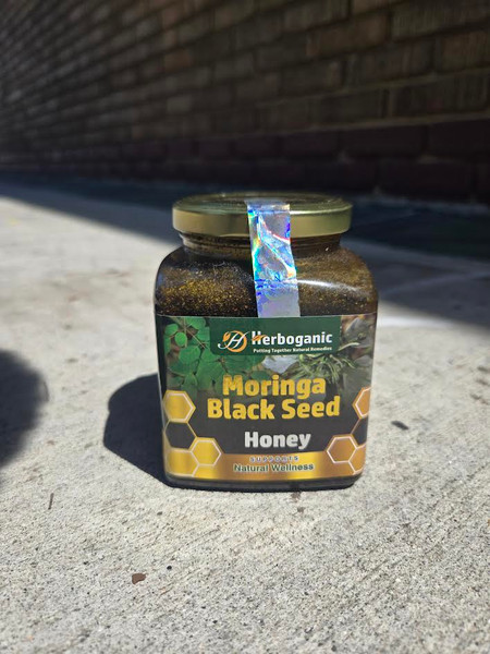 Herboganic - Moringa Black Seed - Honey