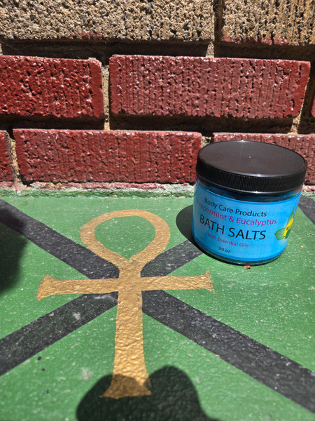 Body Care Products "Peppermint & Eucalyptus" Bath Salts 