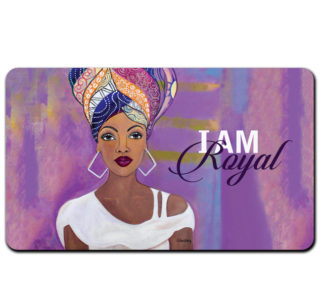 "I Am Royal" Interior Floor Mat - Sylvia "GBaby" Cohen