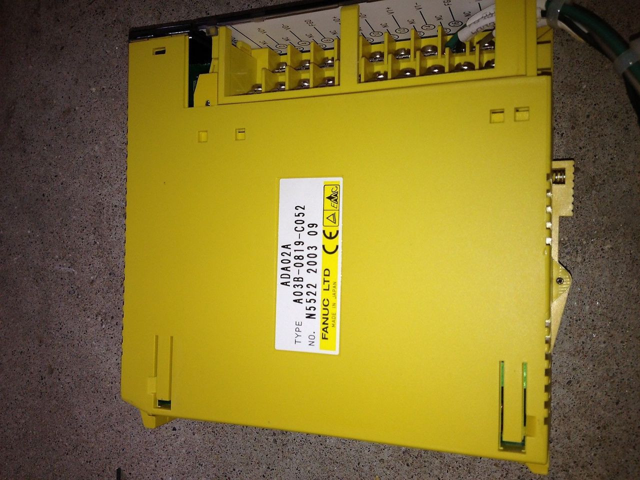 A03B-0819-C052 FANUC ANALOG OUTPUT MODULE (ADA02A