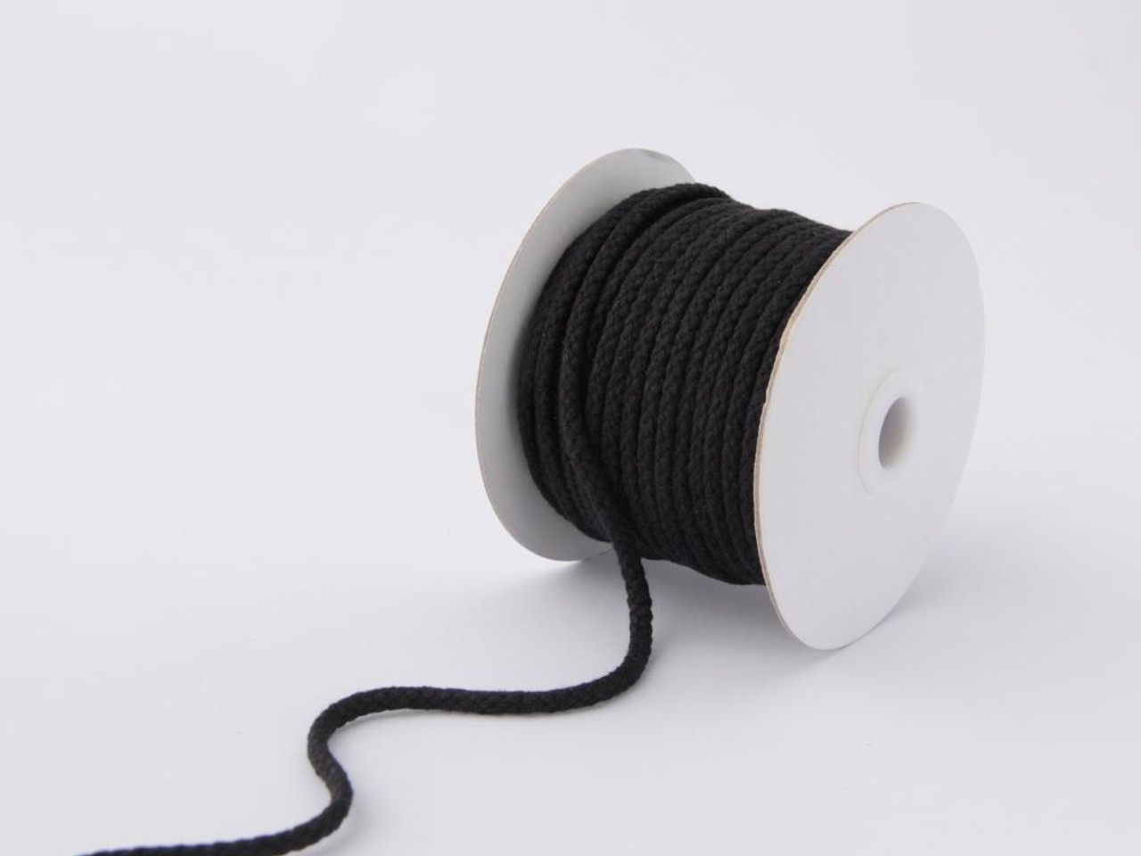 Drawstring Cord - 4mm - Black