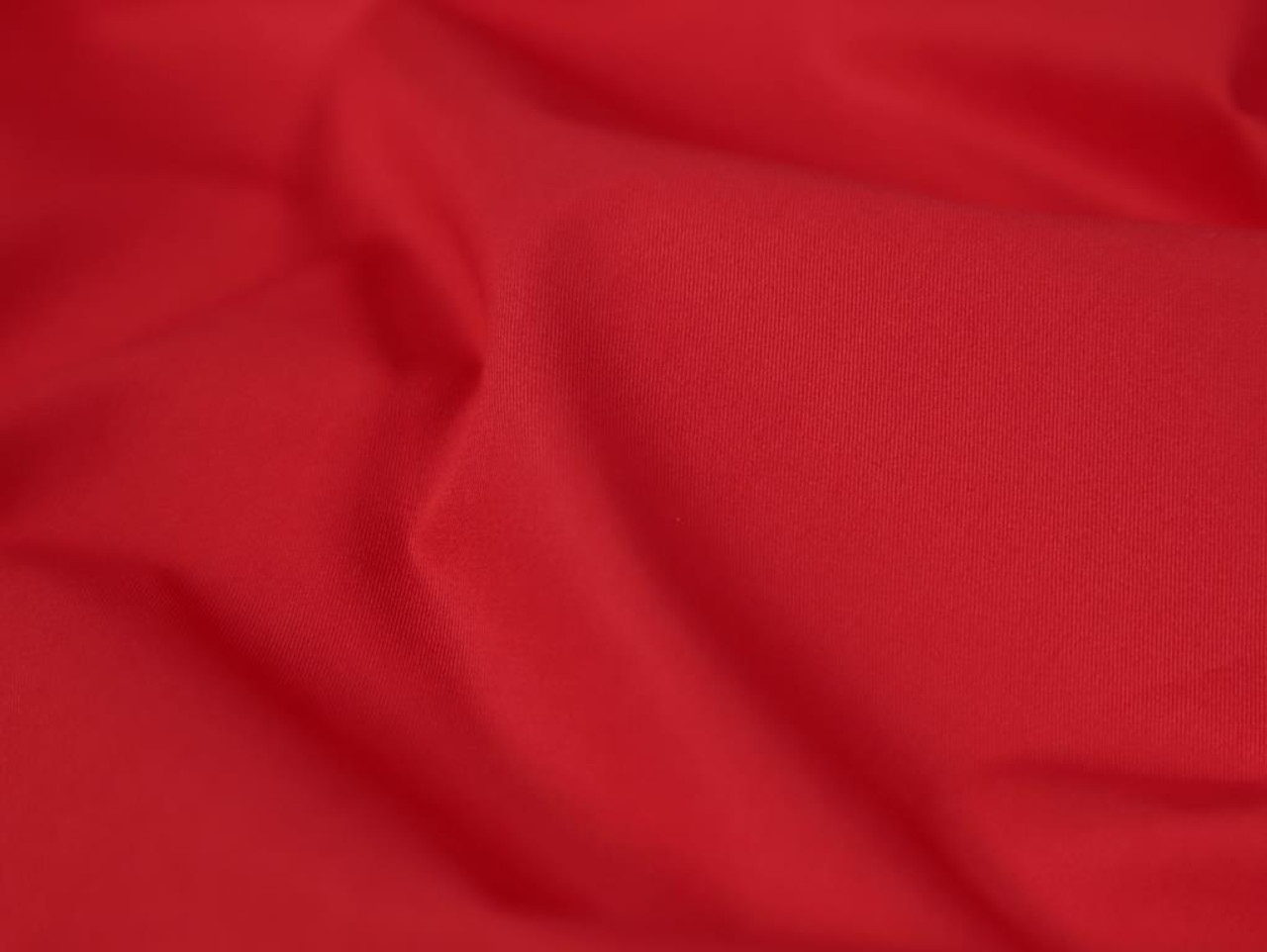 Dressmaking Fabric  Andy Heavy Stretch Cotton Sateen - Red
